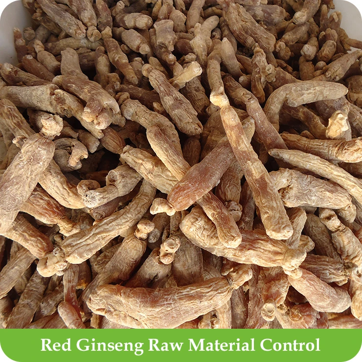 Red ginseng raw material control